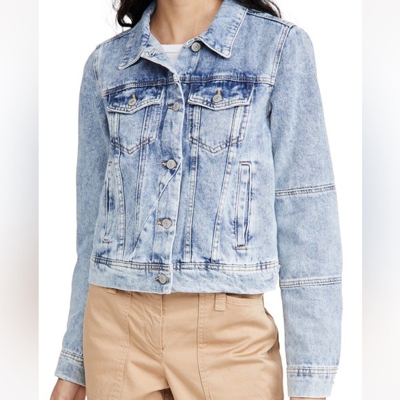 Free People Rumors Denim Jacket Size S - Picture 1 of 10